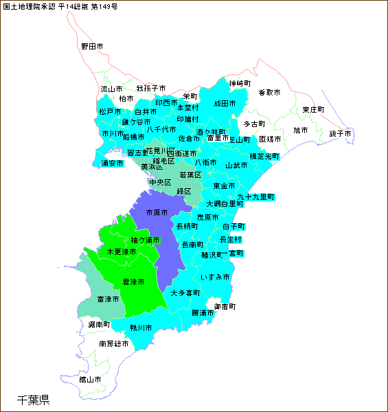 垂石塗装店　営業エリア