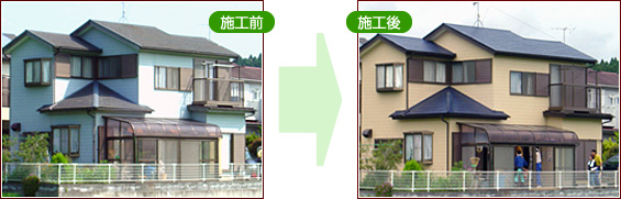 市原市のN様邸　施工前後